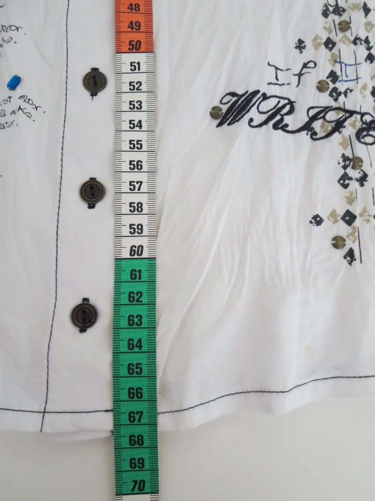 Chemisier blanc Bonita brodé – Taille 38 – Proche du neuf – photo 7